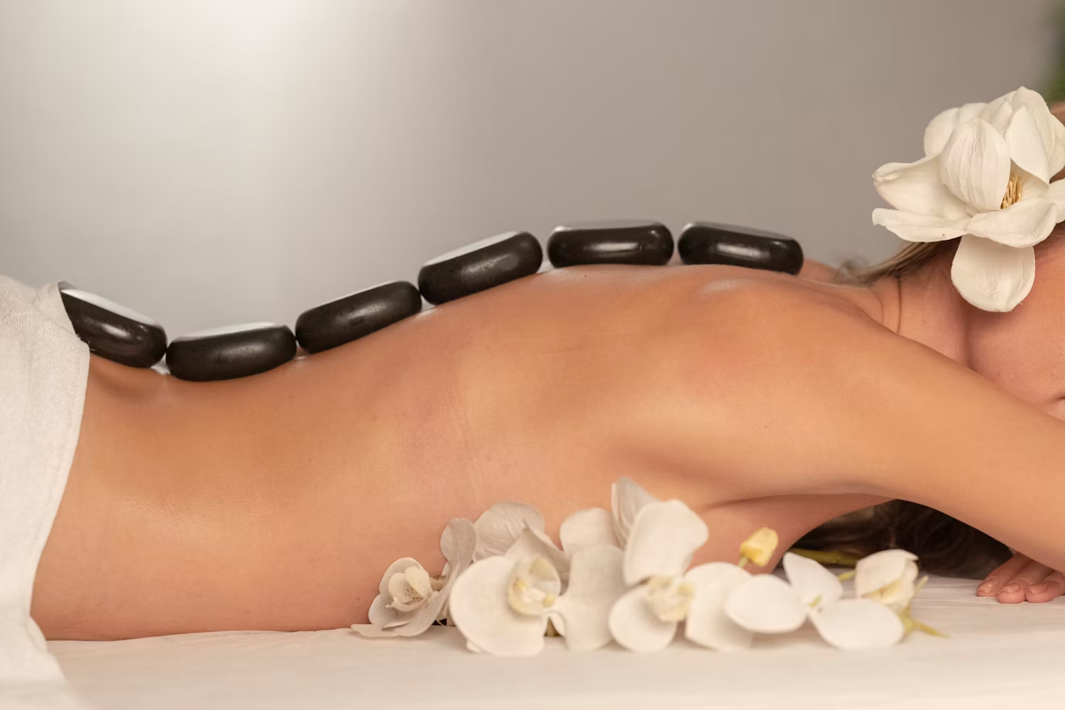 Hot stone behandeling